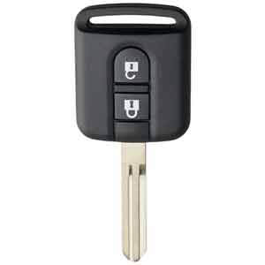Nissan Primera remote key case two button NSN14